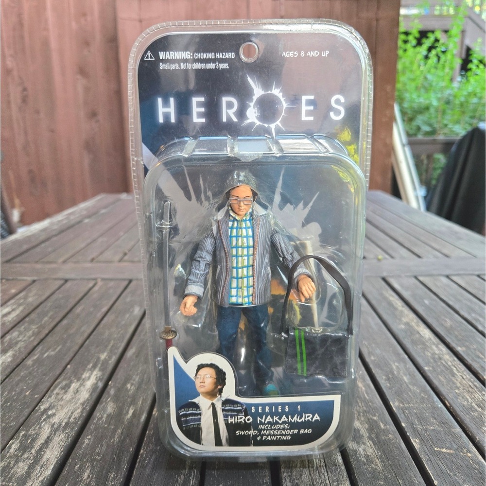 Mezco Heroes Series 1 Hiro Nakamura Action Figure Sealed Masi Oka Sword 2007